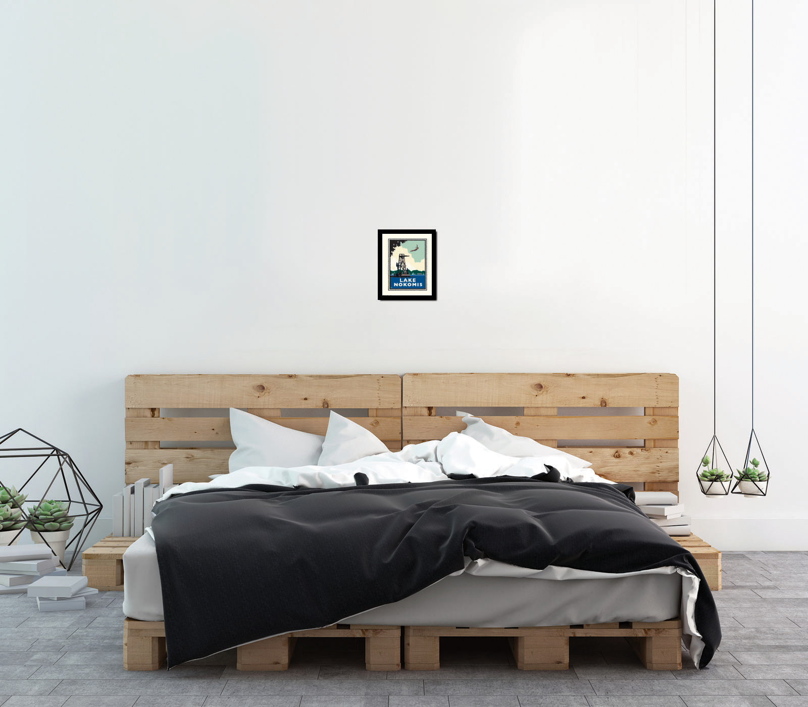 Landmark MN | Lake Nokomis High Dive Minneapolis Art Print