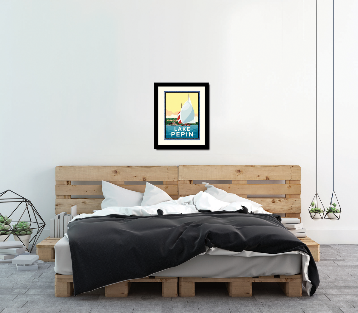 Landmark MN | Lake Pepin Art Print