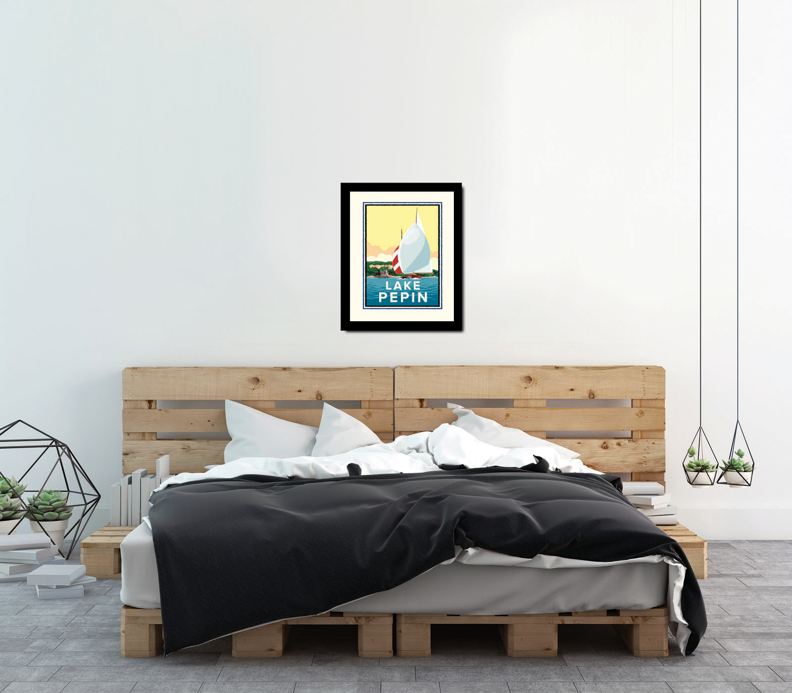 Landmark MN | Lake Pepin Art Print