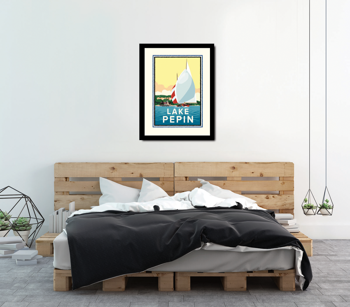 Landmark MN | Lake Pepin Art Print