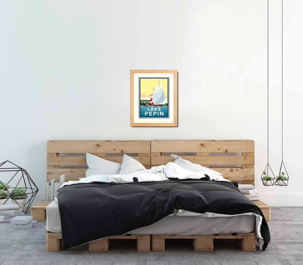 Landmark MN | Lake Pepin Art Print