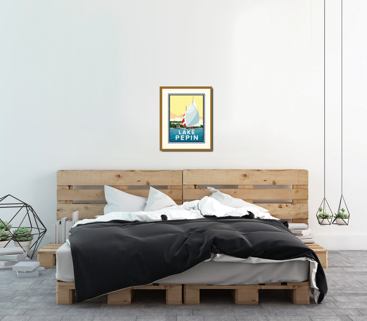 Landmark MN | Lake Pepin Art Print