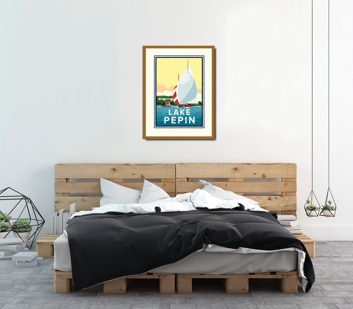 Landmark MN | Lake Pepin Art Print