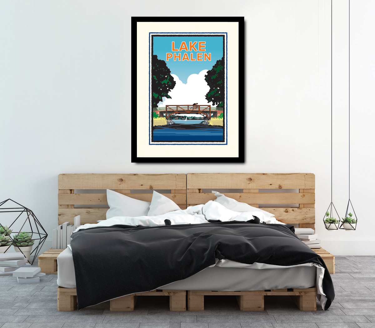 Landmark MN | Lake Phalen Art Print