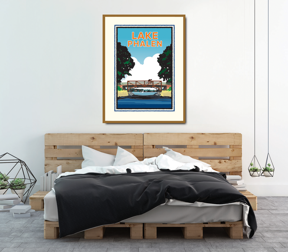 Landmark MN | Lake Phalen Art Print