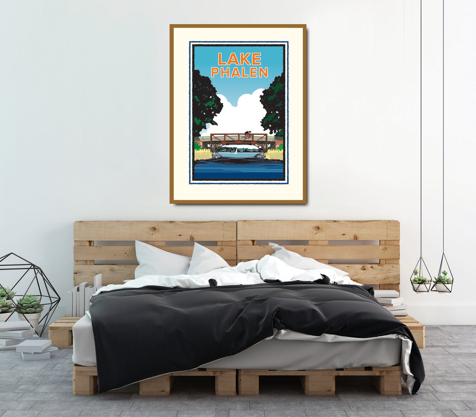 Landmark MN | Lake Phalen Art Print