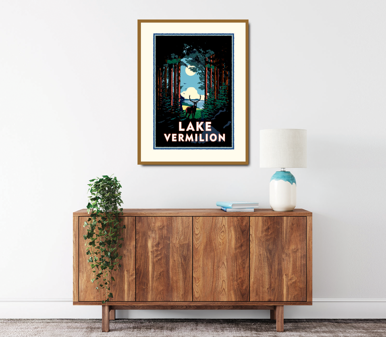 Landmark MN | Lake Vermilion Arrowhead Art Print