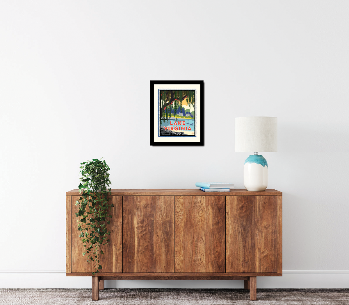 Landmark MN | Lake Virginia Art Print