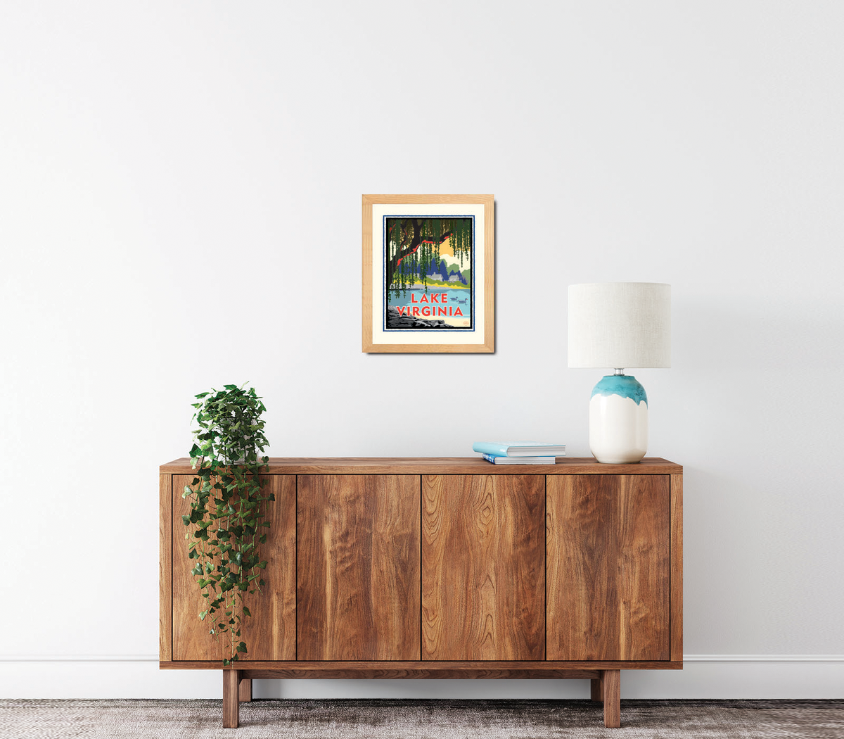 Landmark MN | Lake Virginia Art Print