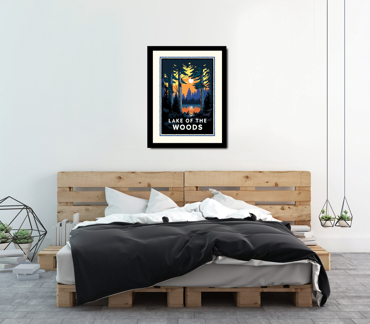 Landmark MN | Lake of the Woods Art Print