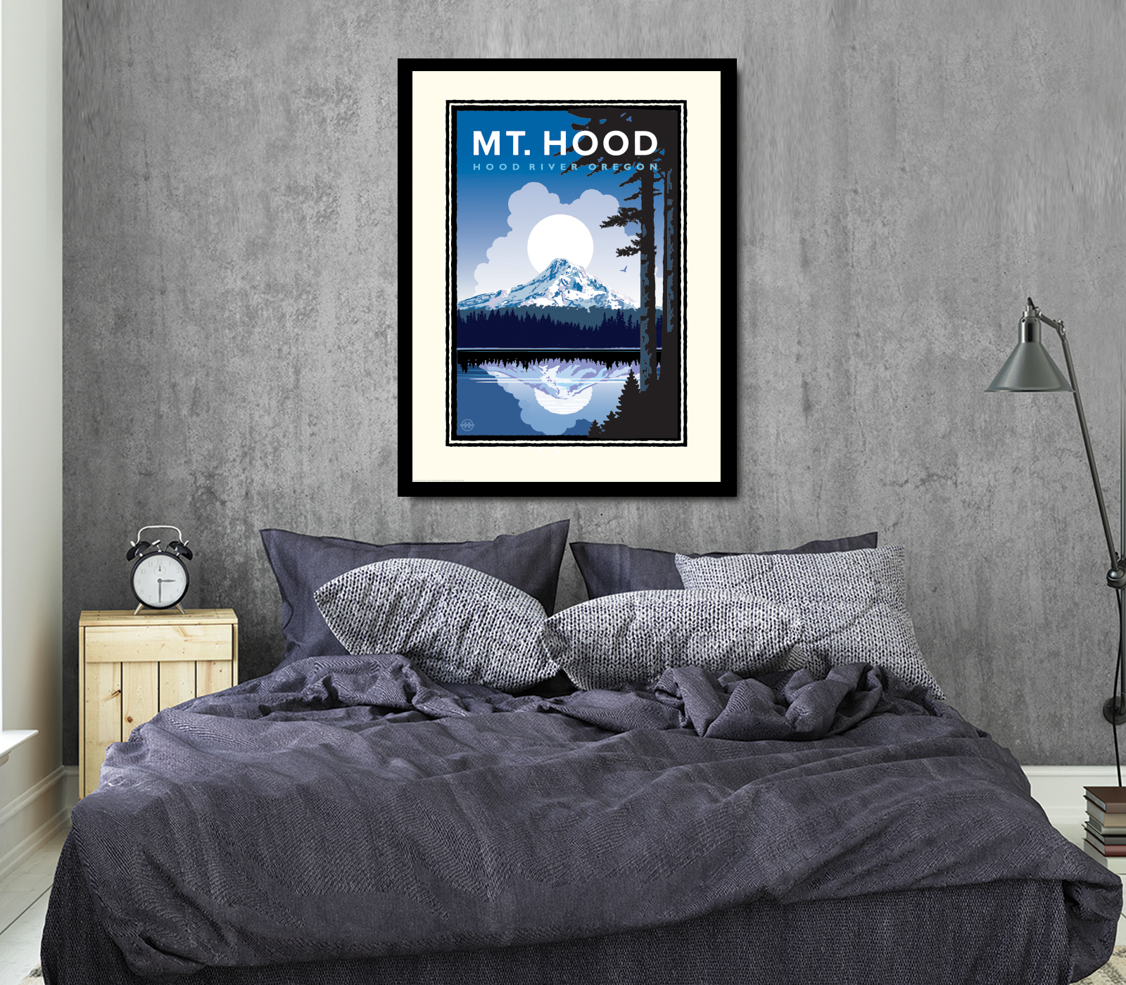 Landmark OR | Mount Hood Art Print