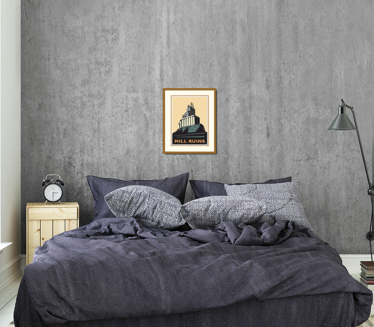 Landmark MN | Mill Ruins Minneapolis Art Print