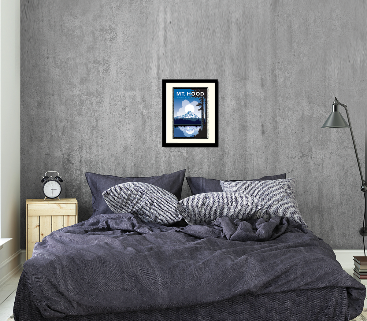 Landmark OR | Mount Hood Art Print