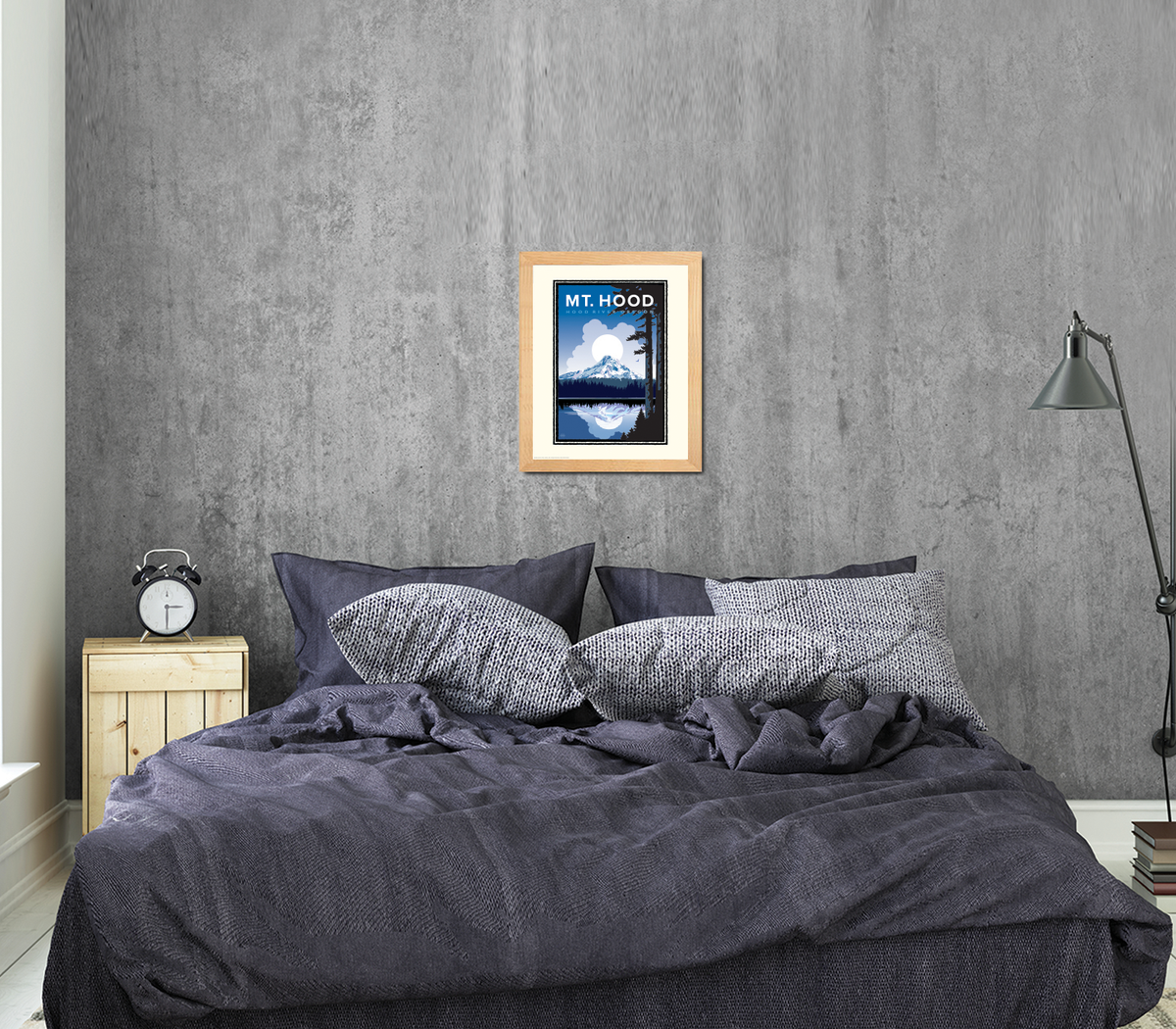 Landmark OR | Mount Hood Art Print