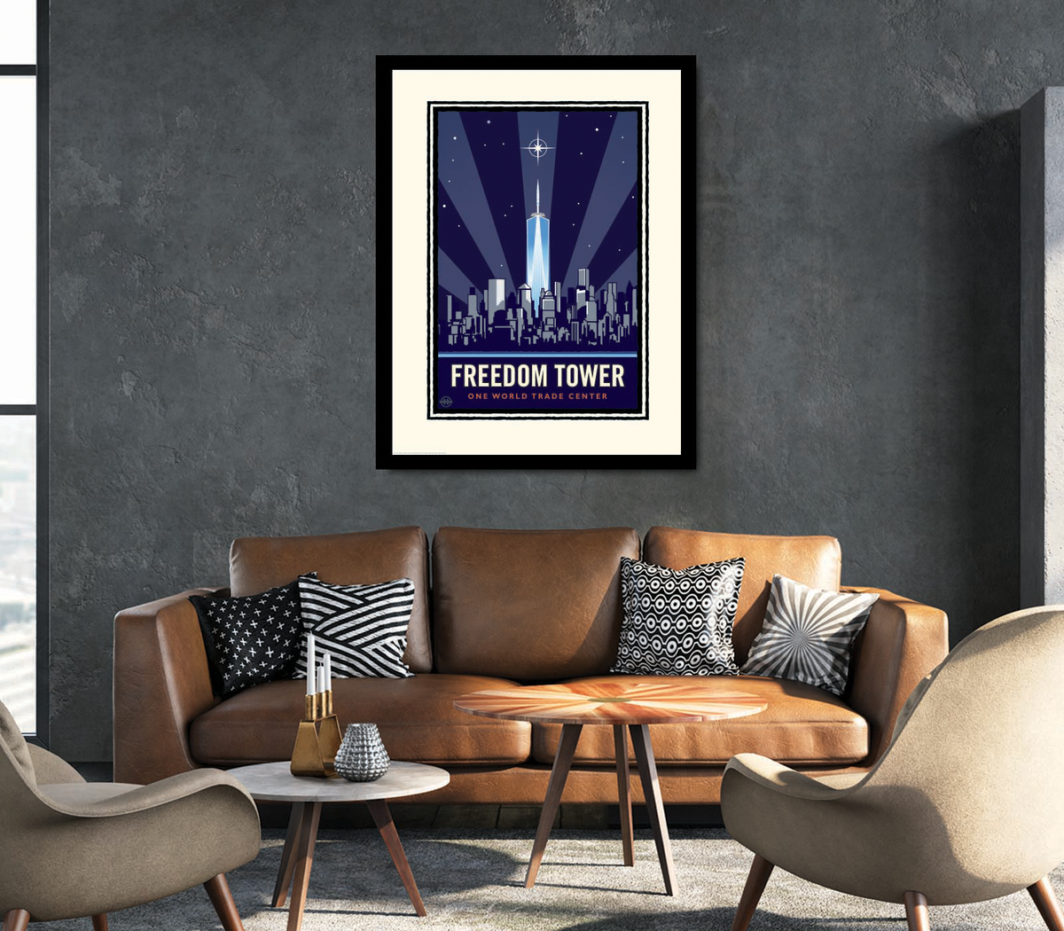 Landmark NY | Freedom Tower - One World Trade Center NYC Art Print
