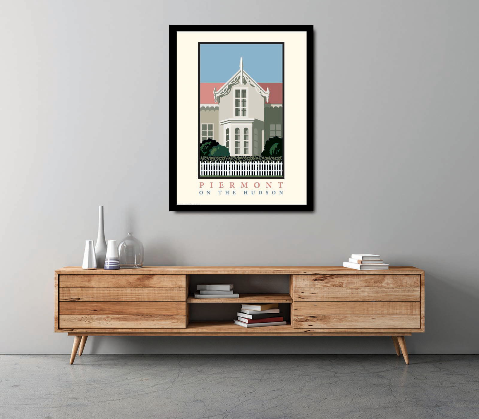 Landmark NY | Piermont House Blue Sky