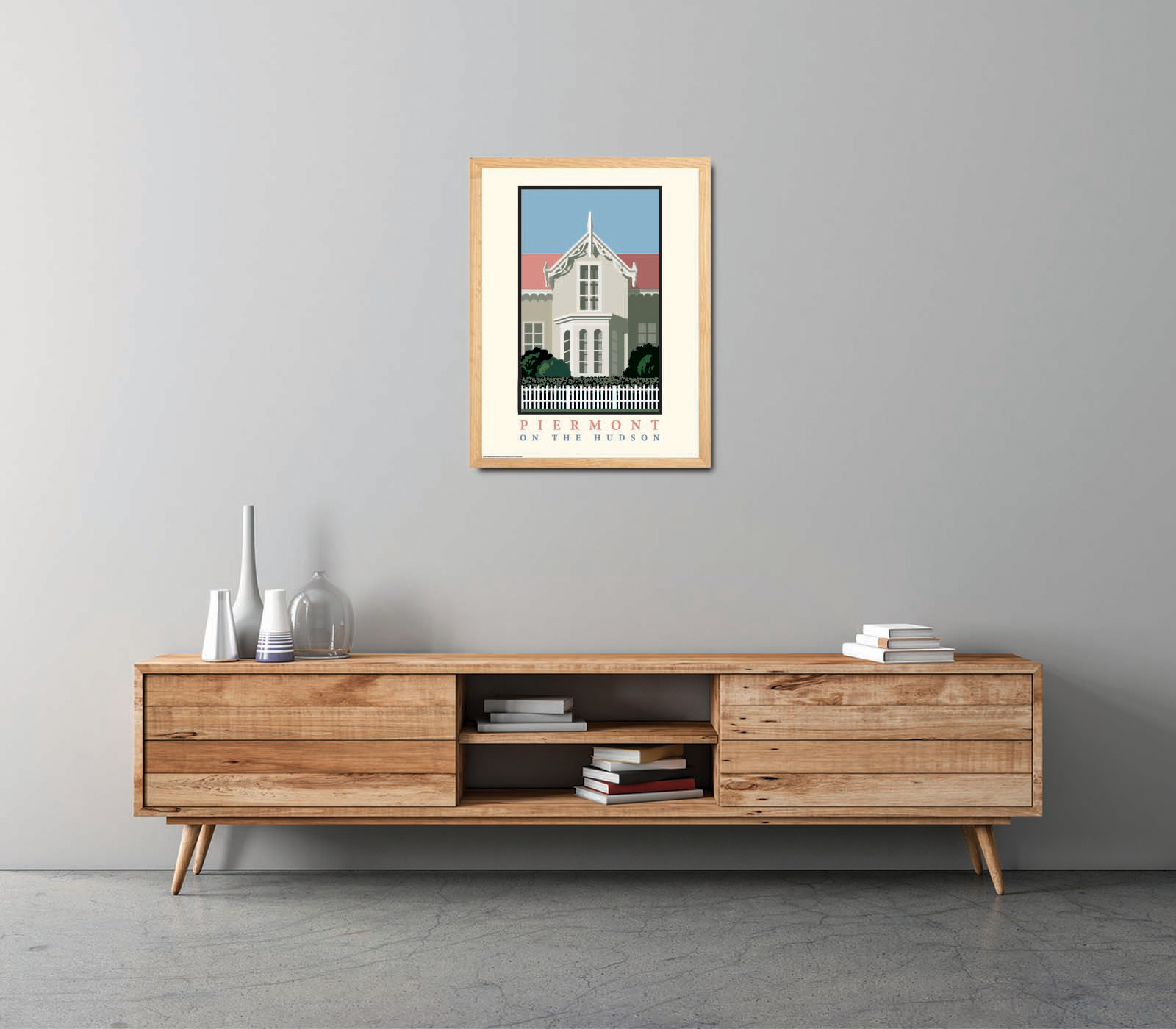 Landmark NY | Piermont House Blue Sky