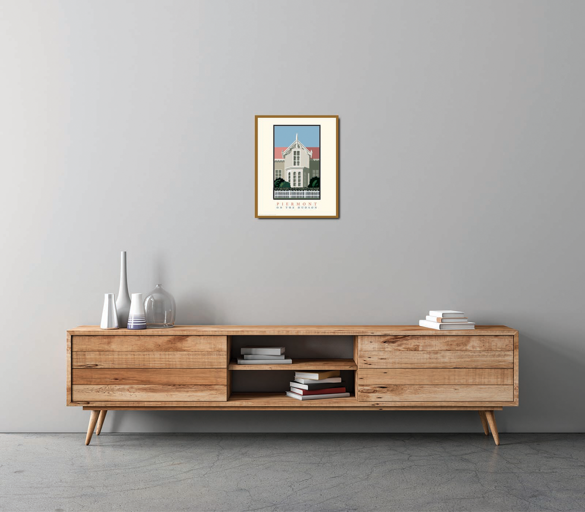 Landmark NY | Piermont House Blue Sky