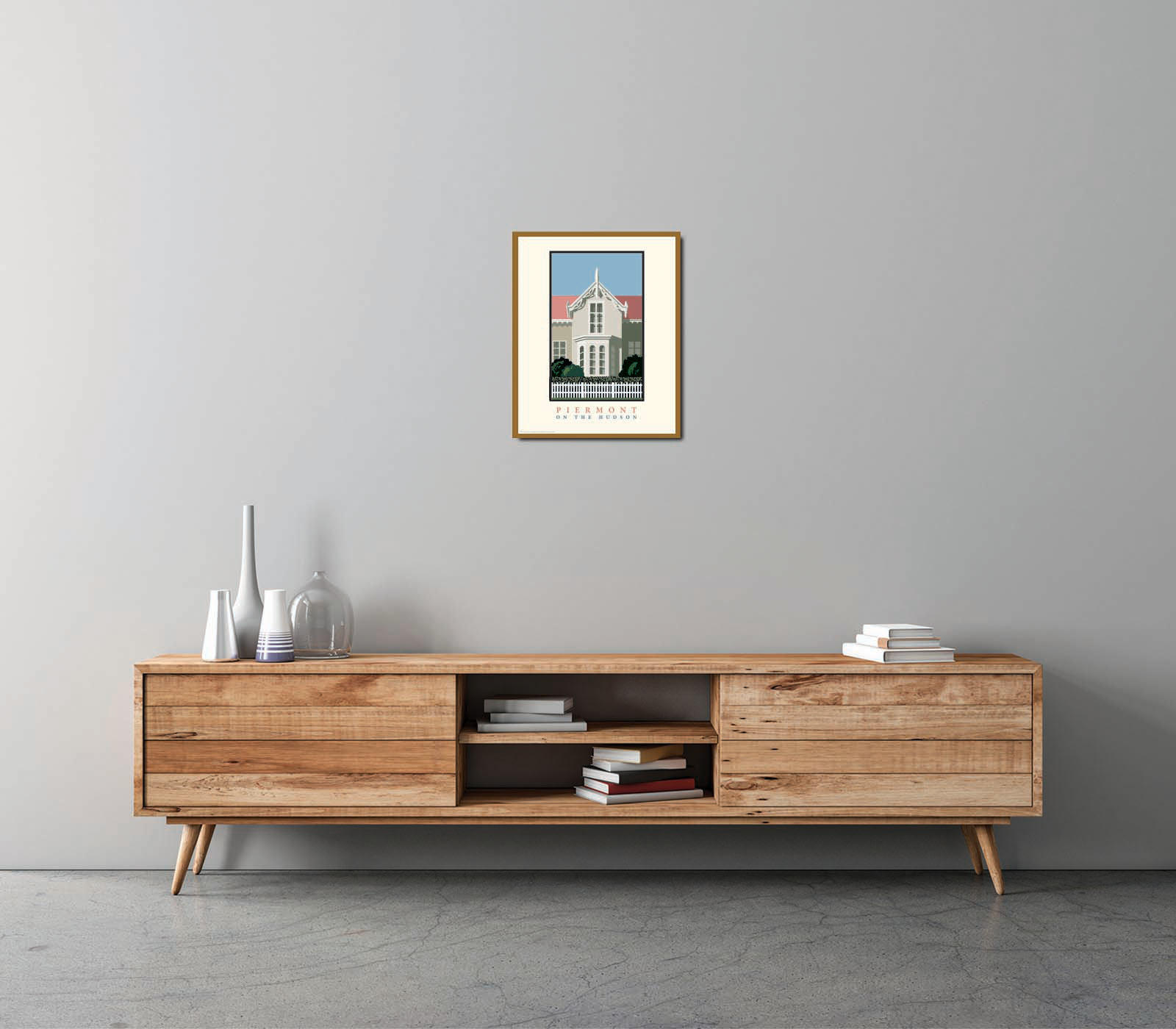 Landmark NY | Piermont House Blue Sky