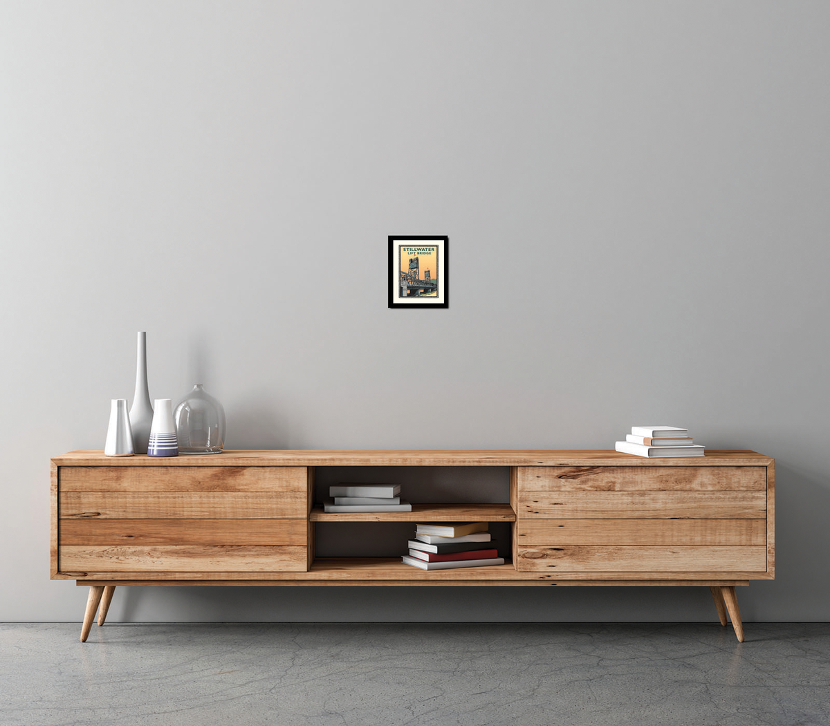 Landmark MN | Stillwater Lift Bridge Day Art Print