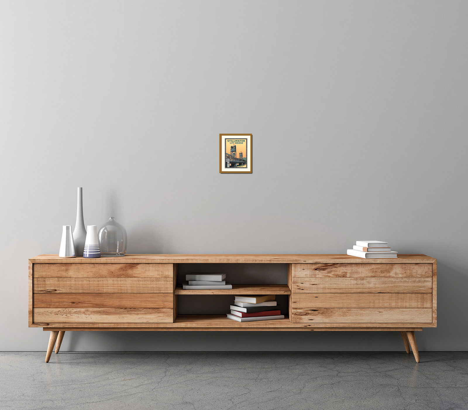 Landmark MN | Stillwater Lift Bridge Day Art Print