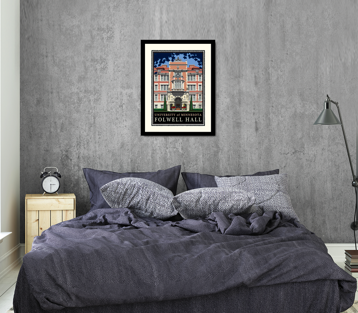 University of Minnesota CLA Folwell Hall Art Print