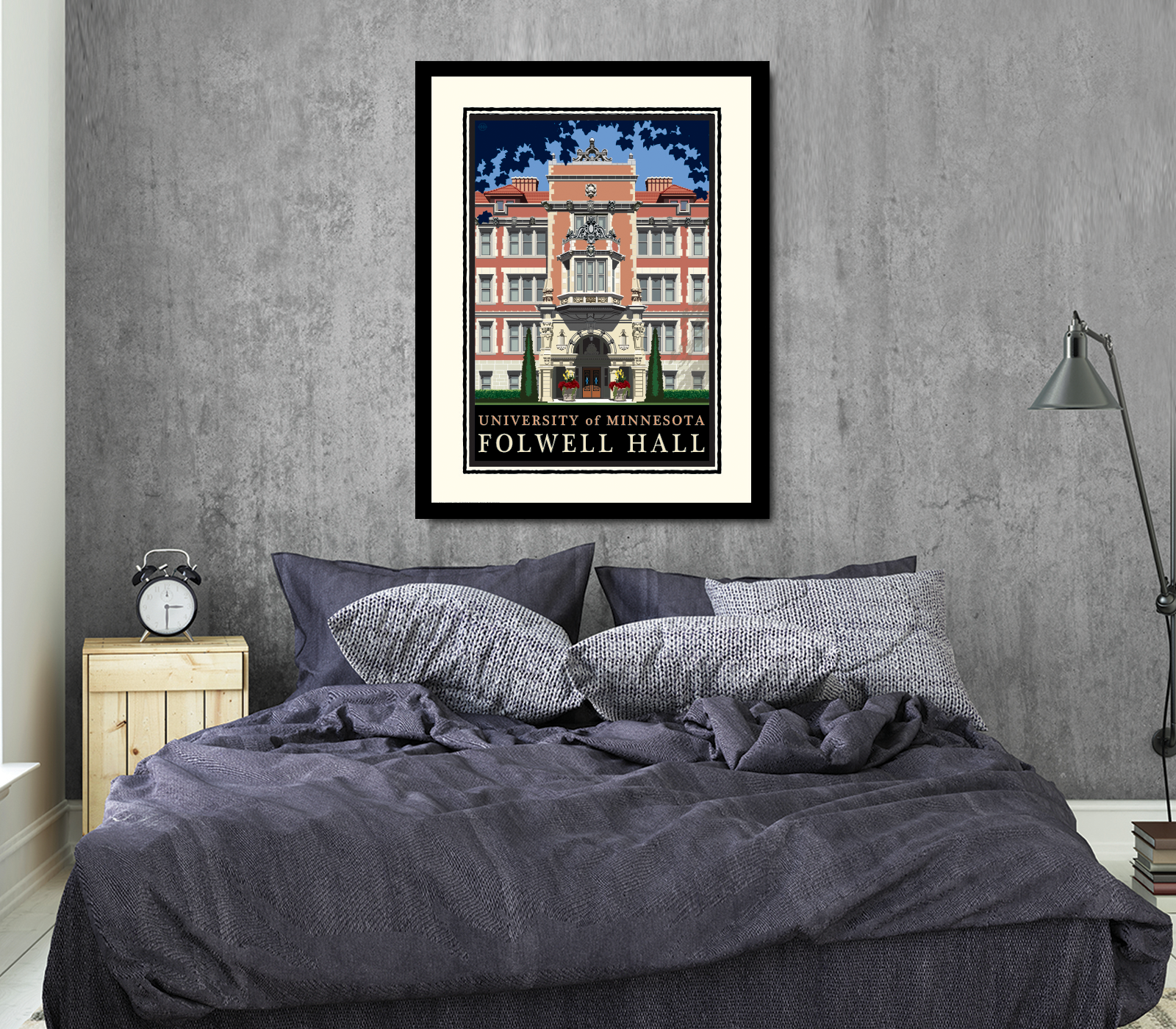 University of Minnesota CLA Folwell Hall Art Print