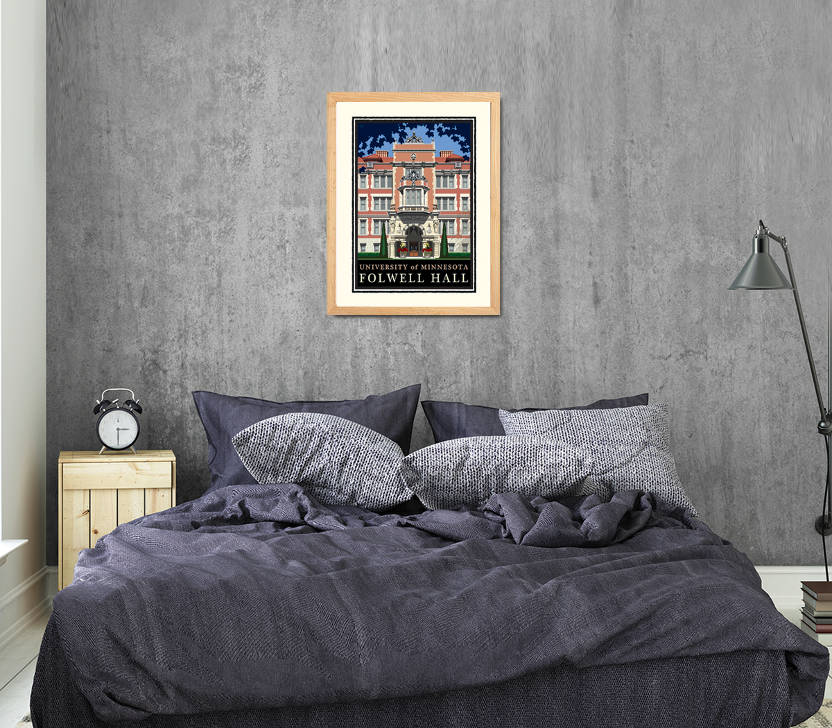 University of Minnesota CLA Folwell Hall Art Print