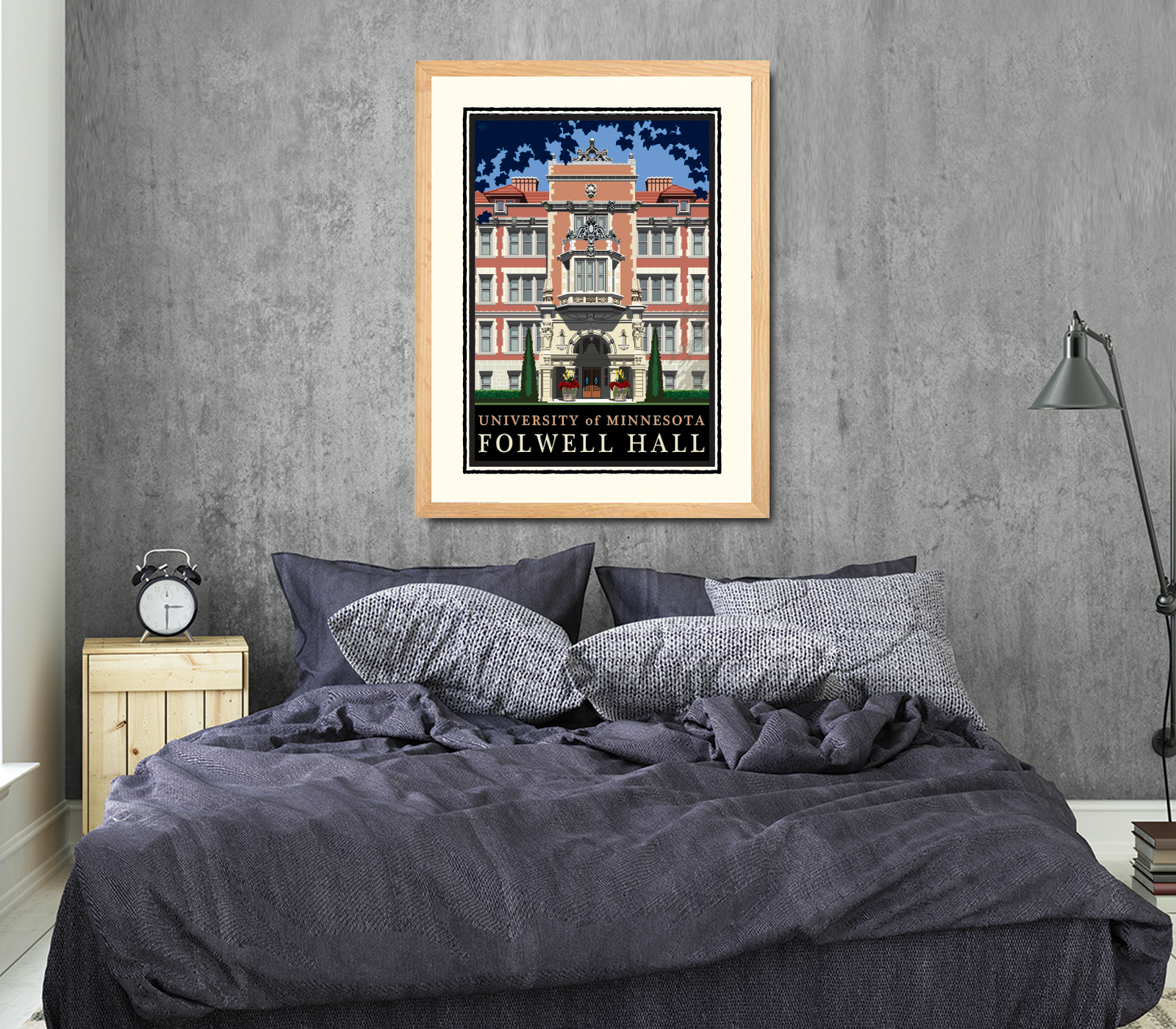 University of Minnesota CLA Folwell Hall Art Print