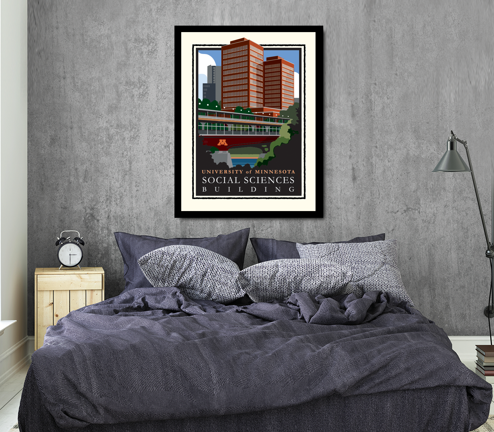 Landmark MN | University of Minnesota CLA Regis Center for Art Art Print