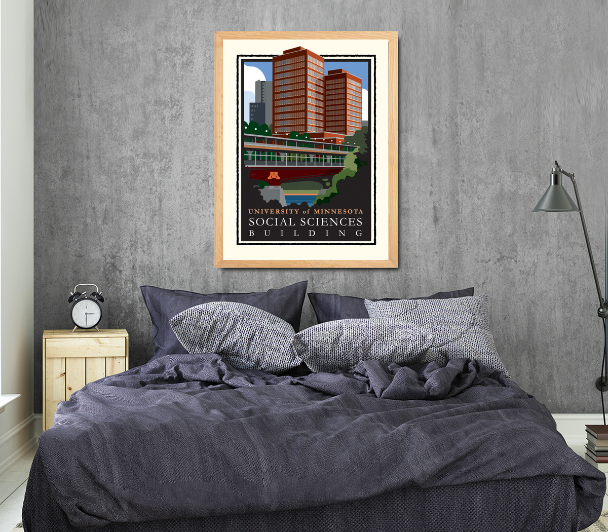 Landmark MN | University of Minnesota CLA Regis Center for Art Art Print