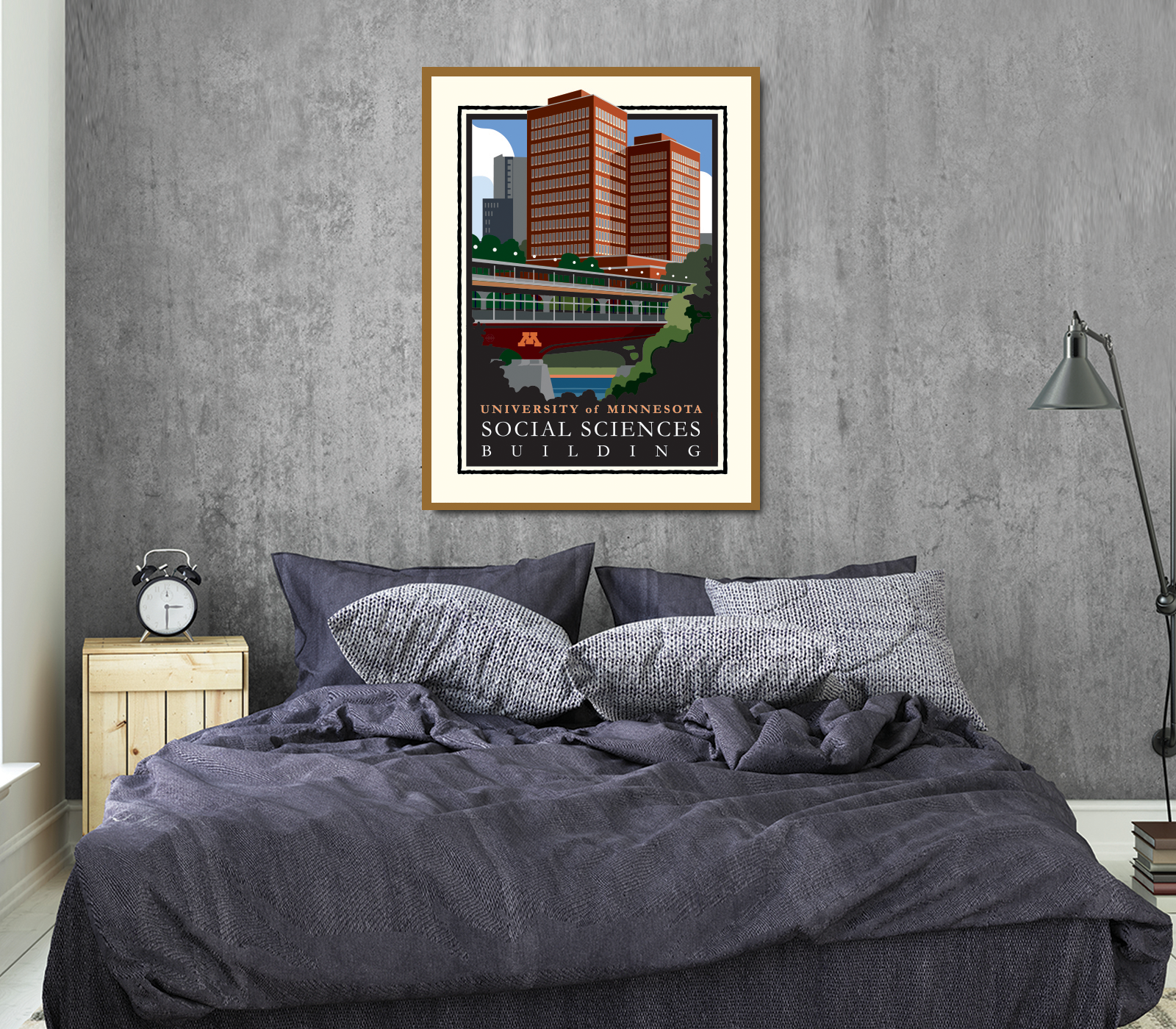 Landmark MN | University of Minnesota CLA Regis Center for Art Art Print