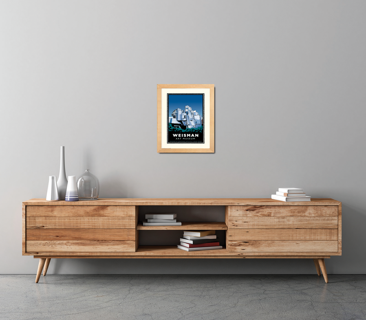 Landmark MN | Weisman Art Museum Art Print