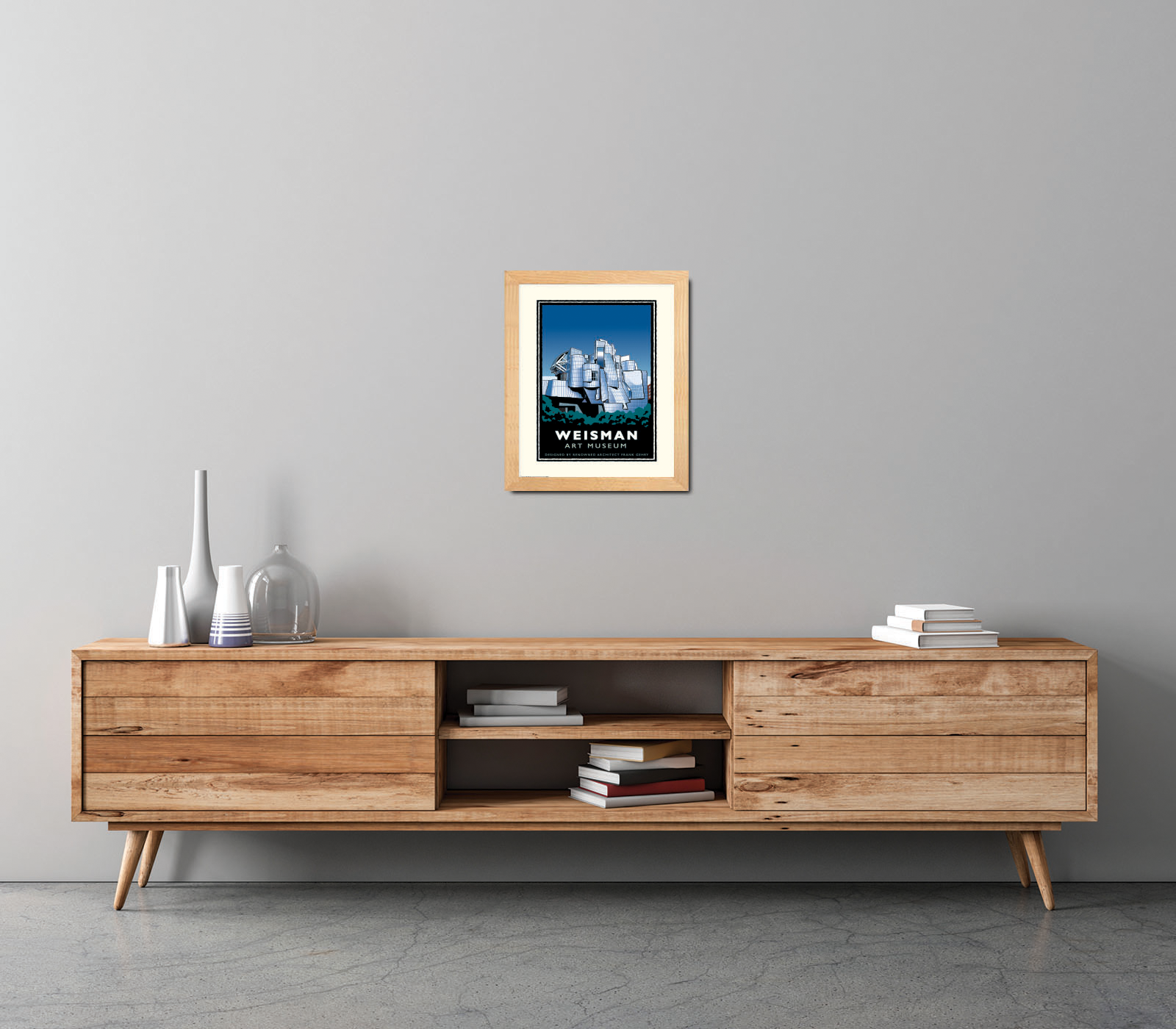 Landmark MN | Weisman Art Museum Art Print