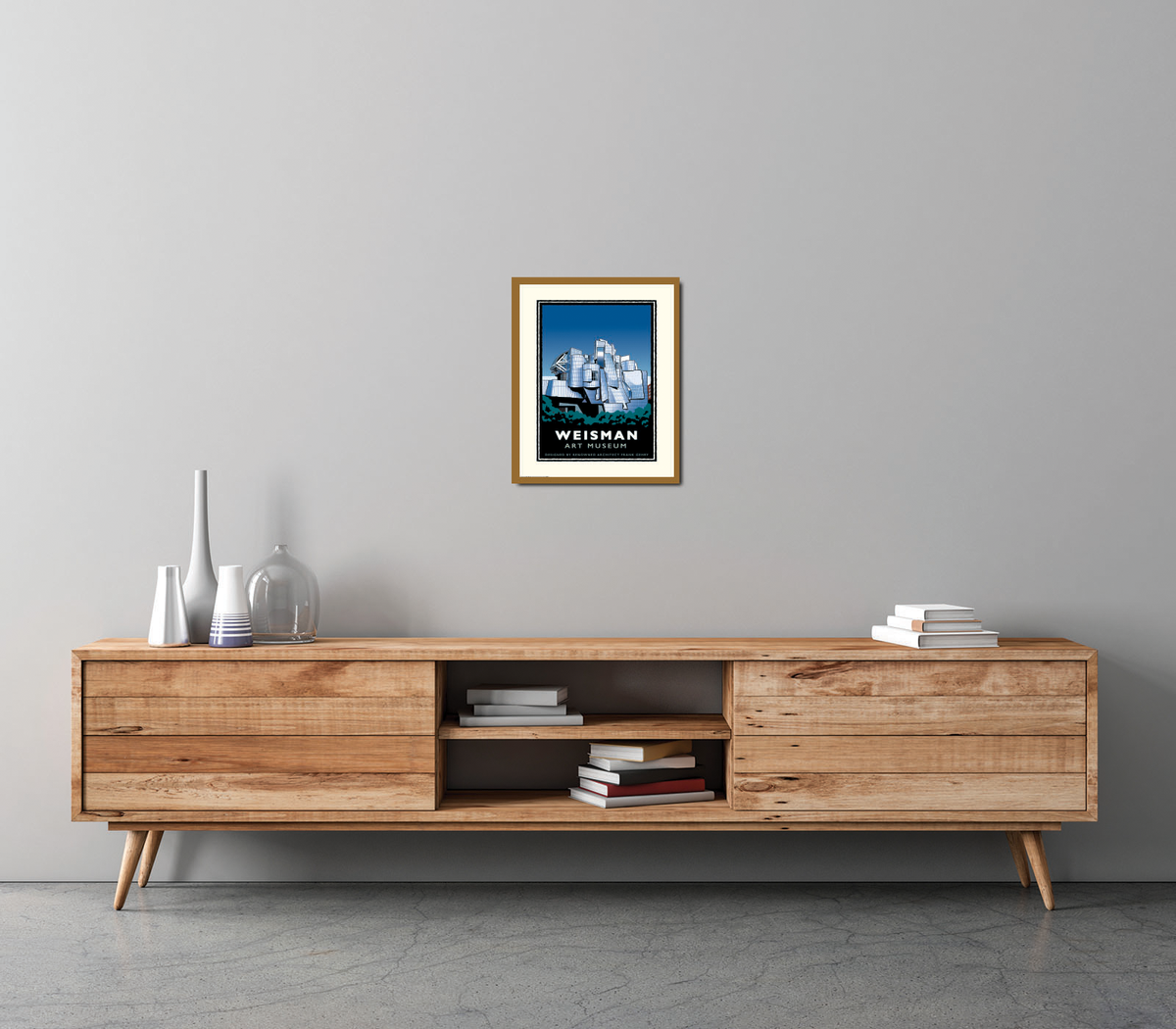 Landmark MN | Weisman Art Museum Art Print