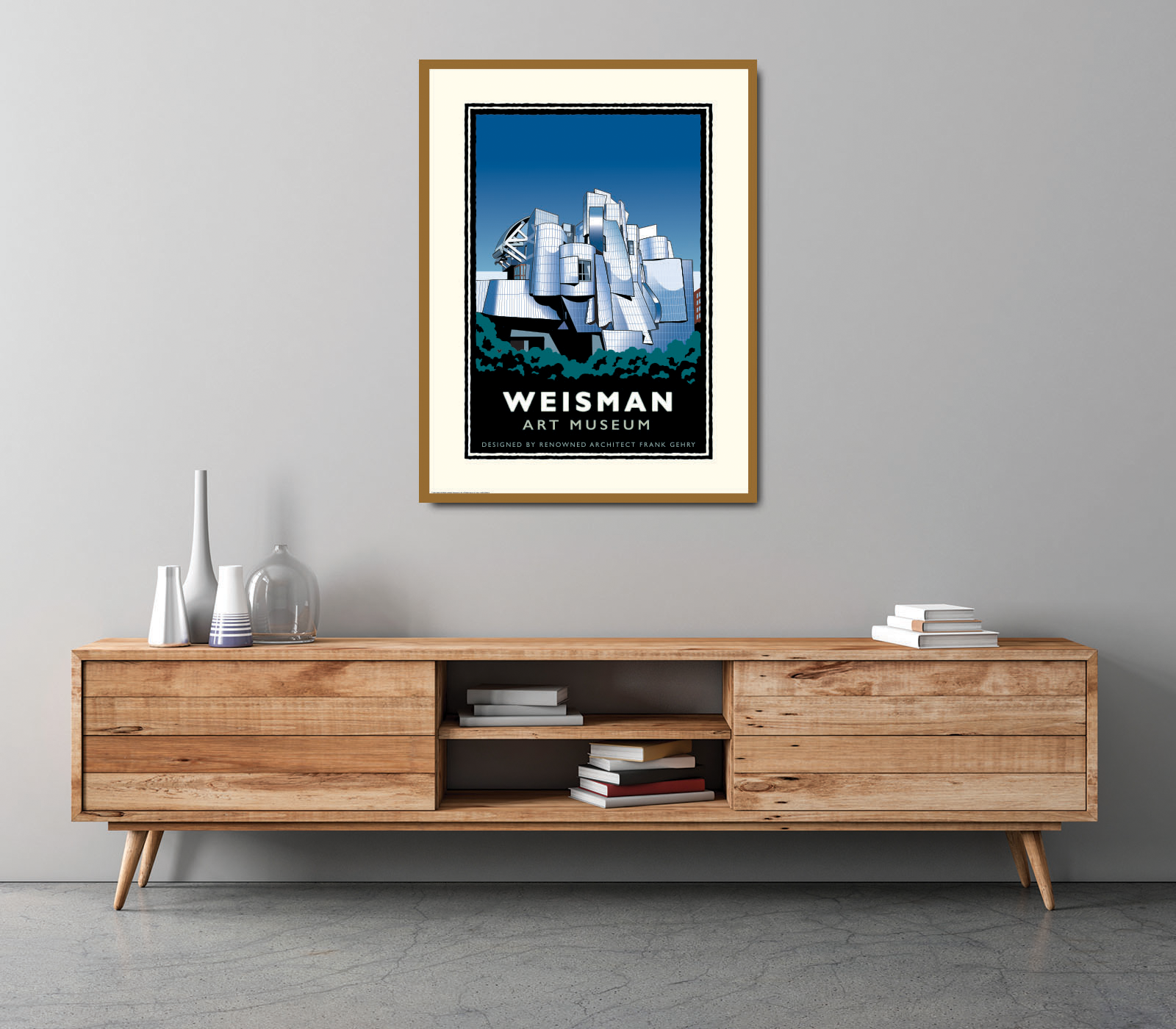 Landmark MN | Weisman Art Museum Art Print