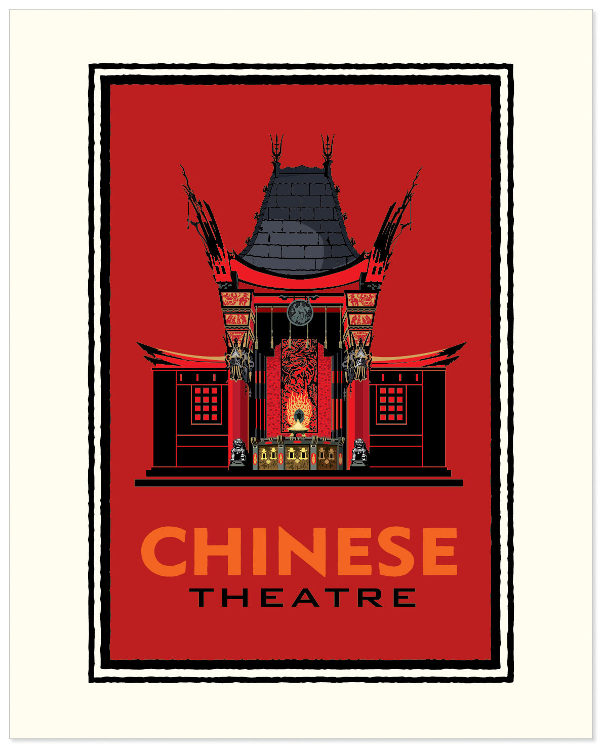 Landmark CA | Chinese Theater Red