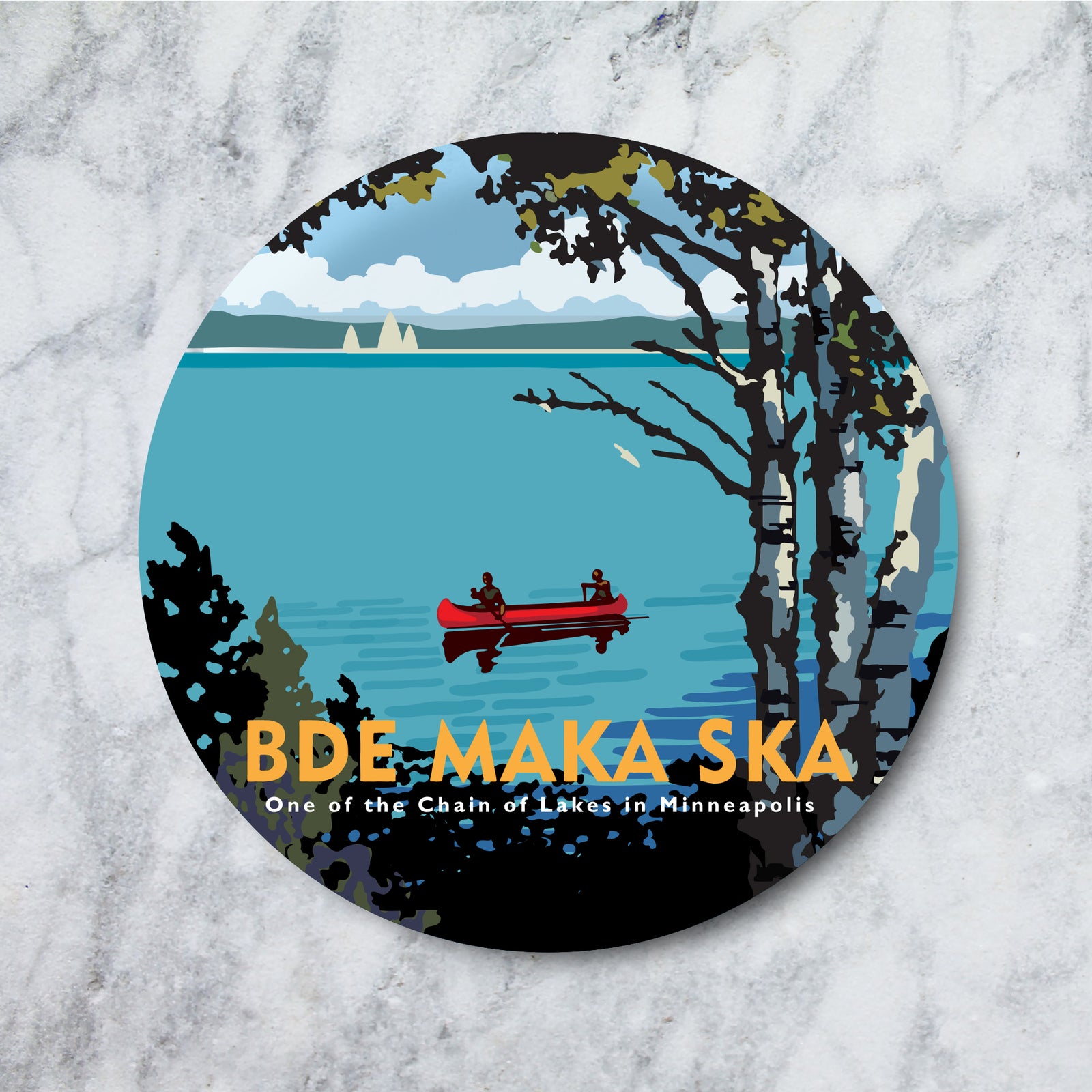 Landmark MN | Bde Maka Ska Coaster Pack