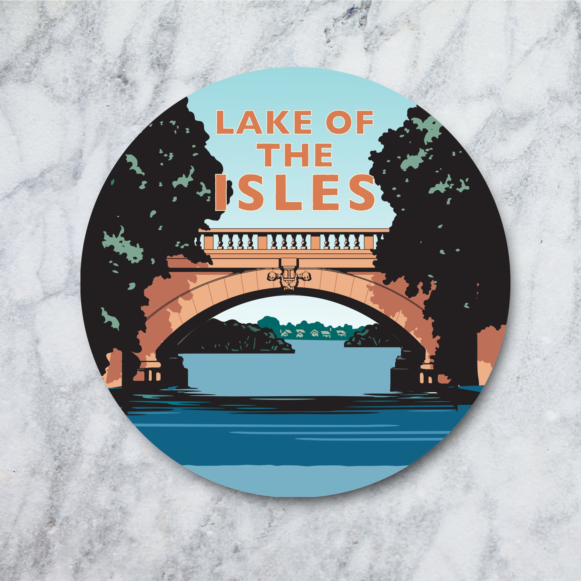 Landmark MN | City of Lakes Coaster Set