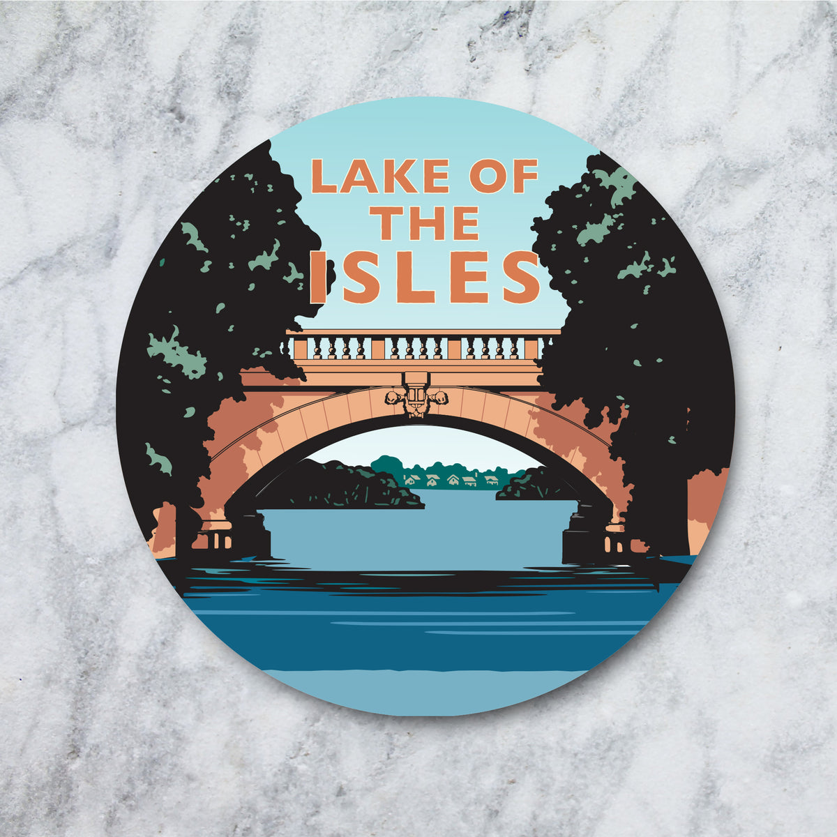 Landmark MN | Lake of the Isles Coaster Pack