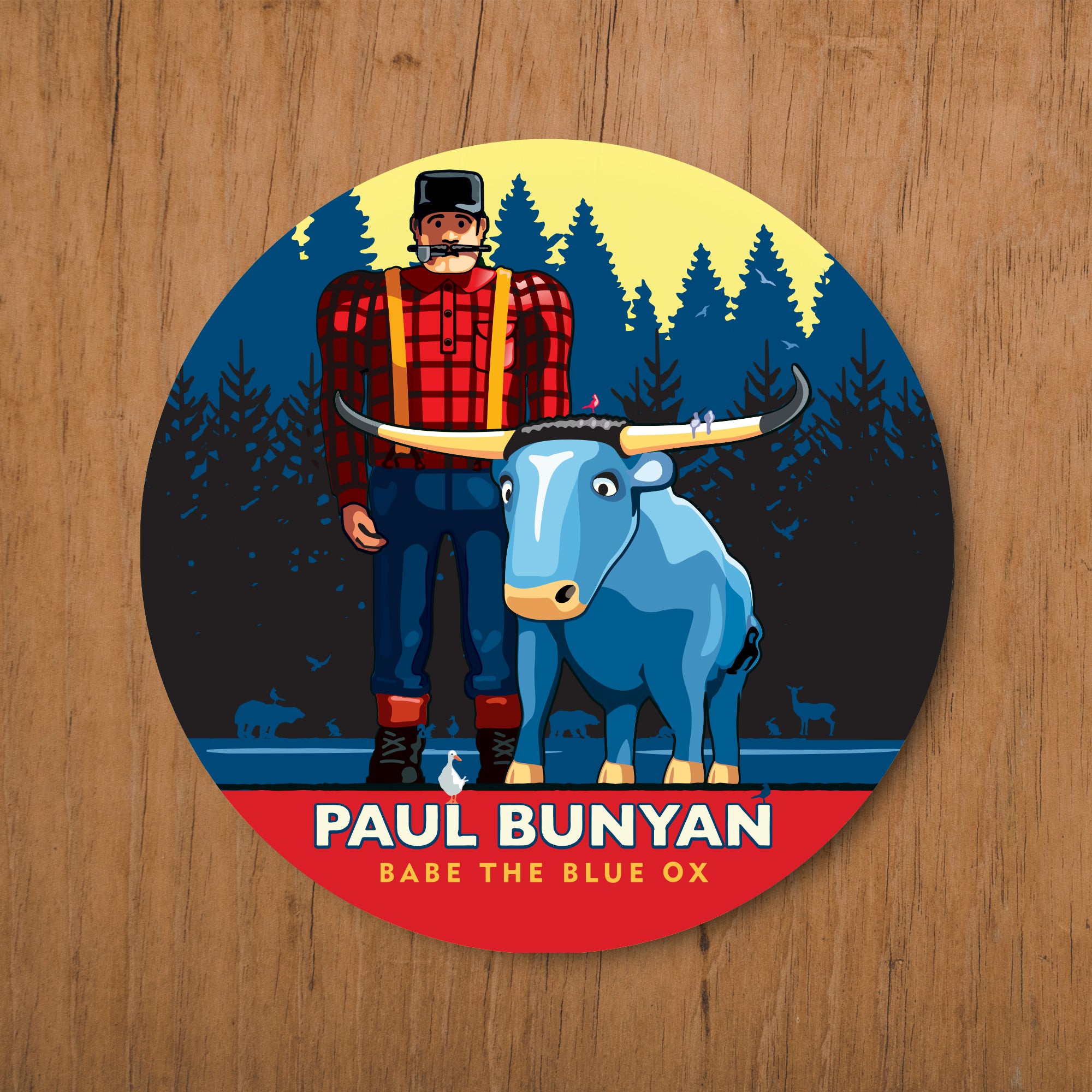Landmark MN | Paul Bunyan Coaster Pack
