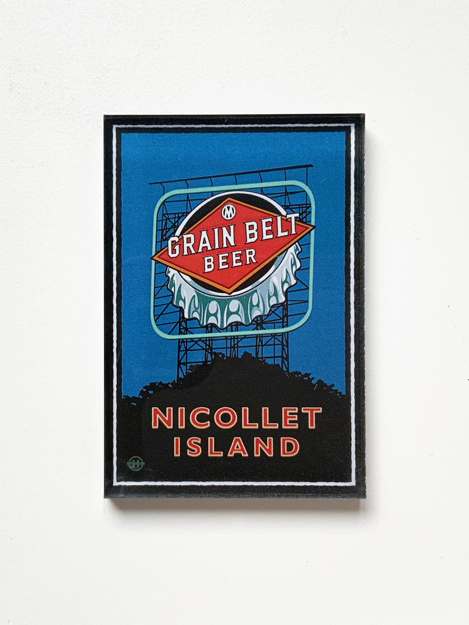 Landmark MN | Nicollet Island Magnet