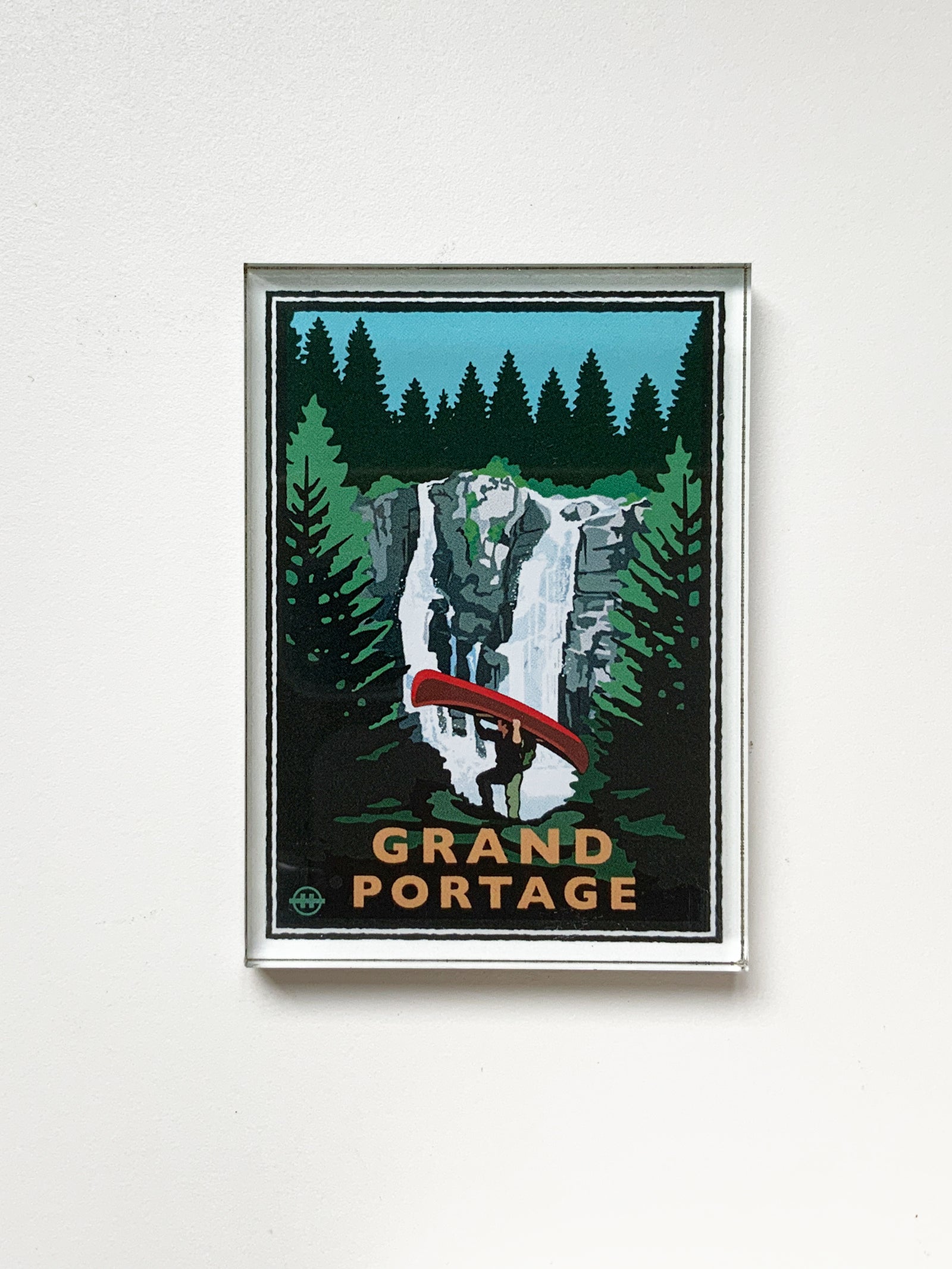 Landmark MN | Grand Portage Magnet
