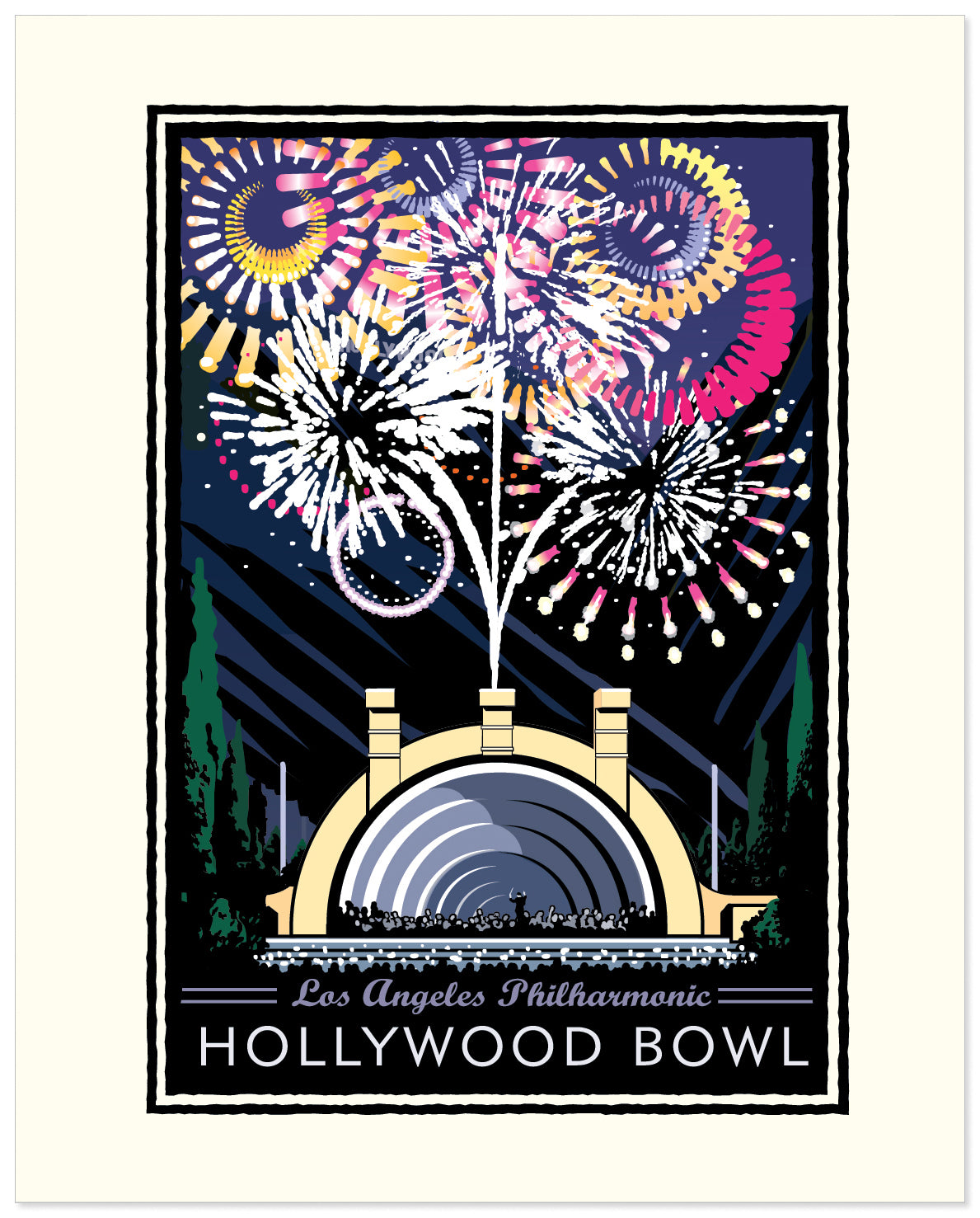 Landmark CA | Hollywood Bowl Fireworks