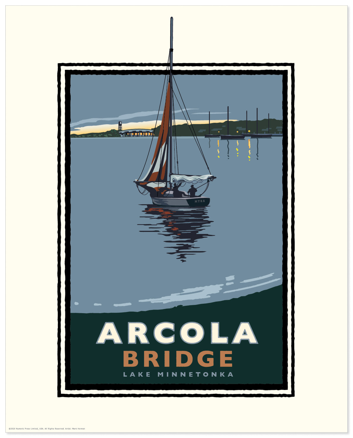 Landmark MN | Lake Minnetonka Arcola Bridge