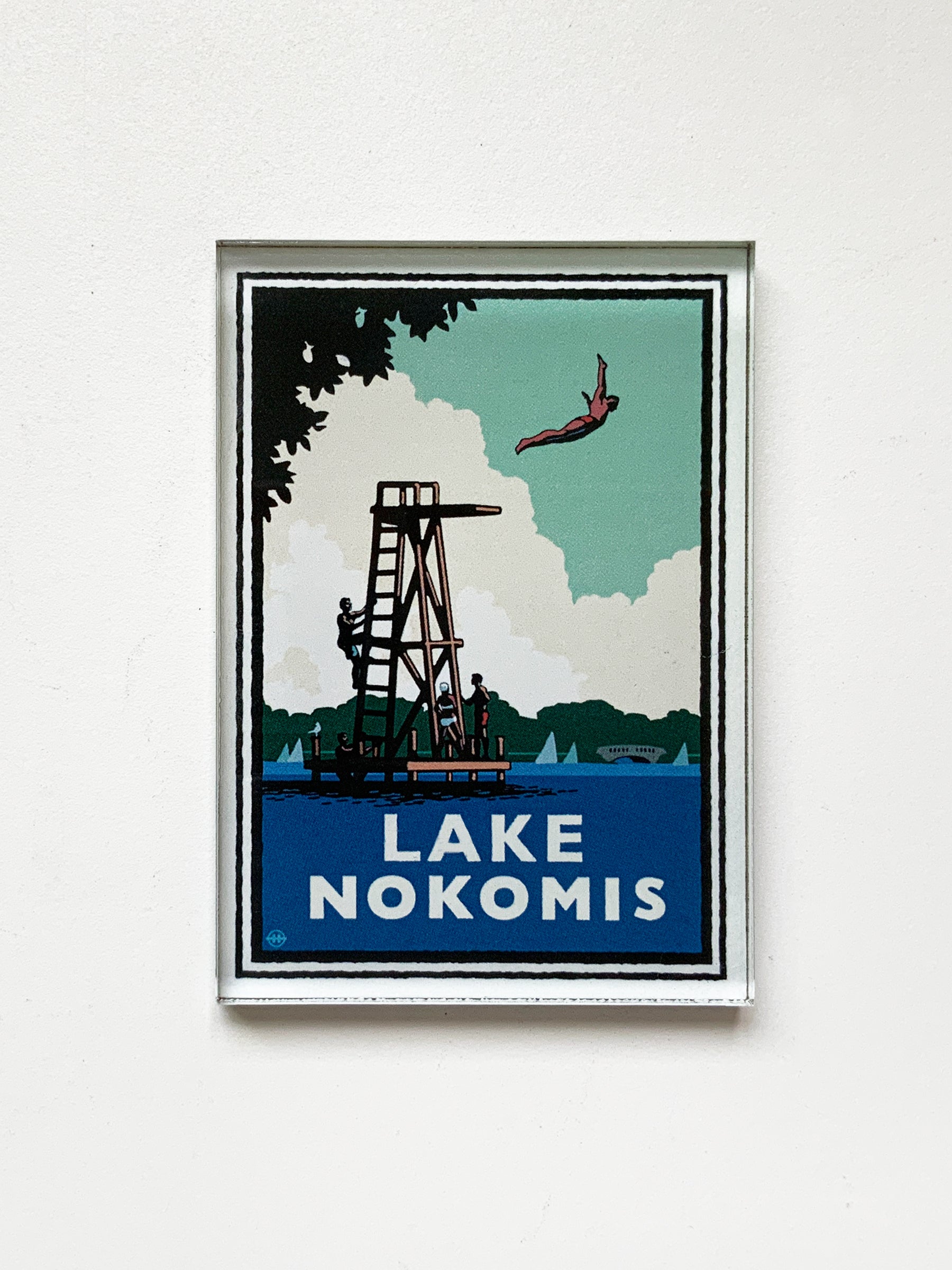 Landmark MN | Lake Nokomis Magnet