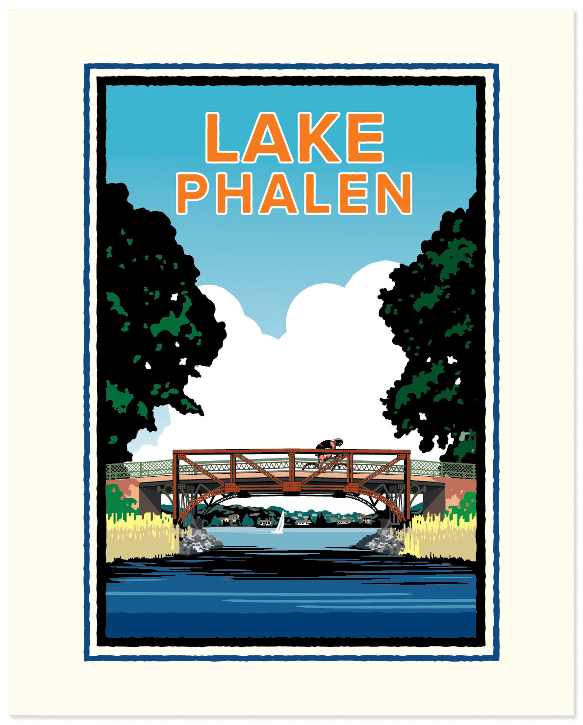 Landmark MN | Lake Phalen Art Print