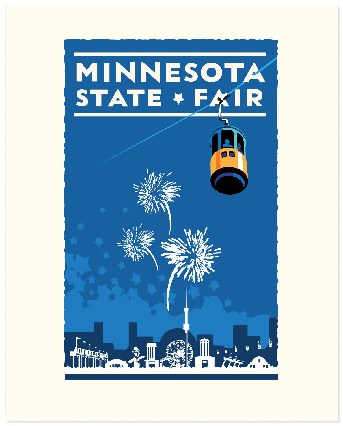 Landmark MN | Minnesota State Fair Blue