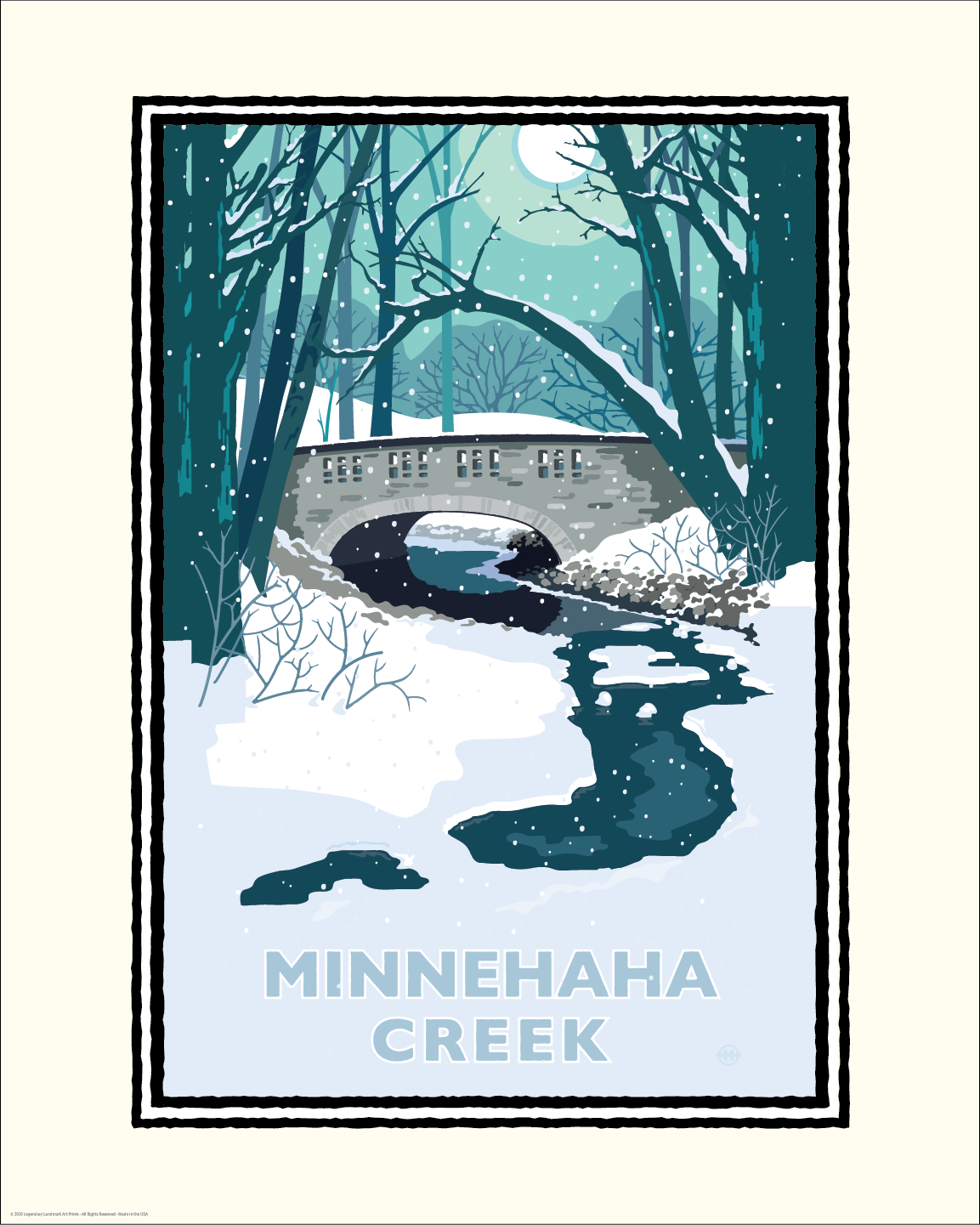 Landmark MN | Minnehaha Creek Winter