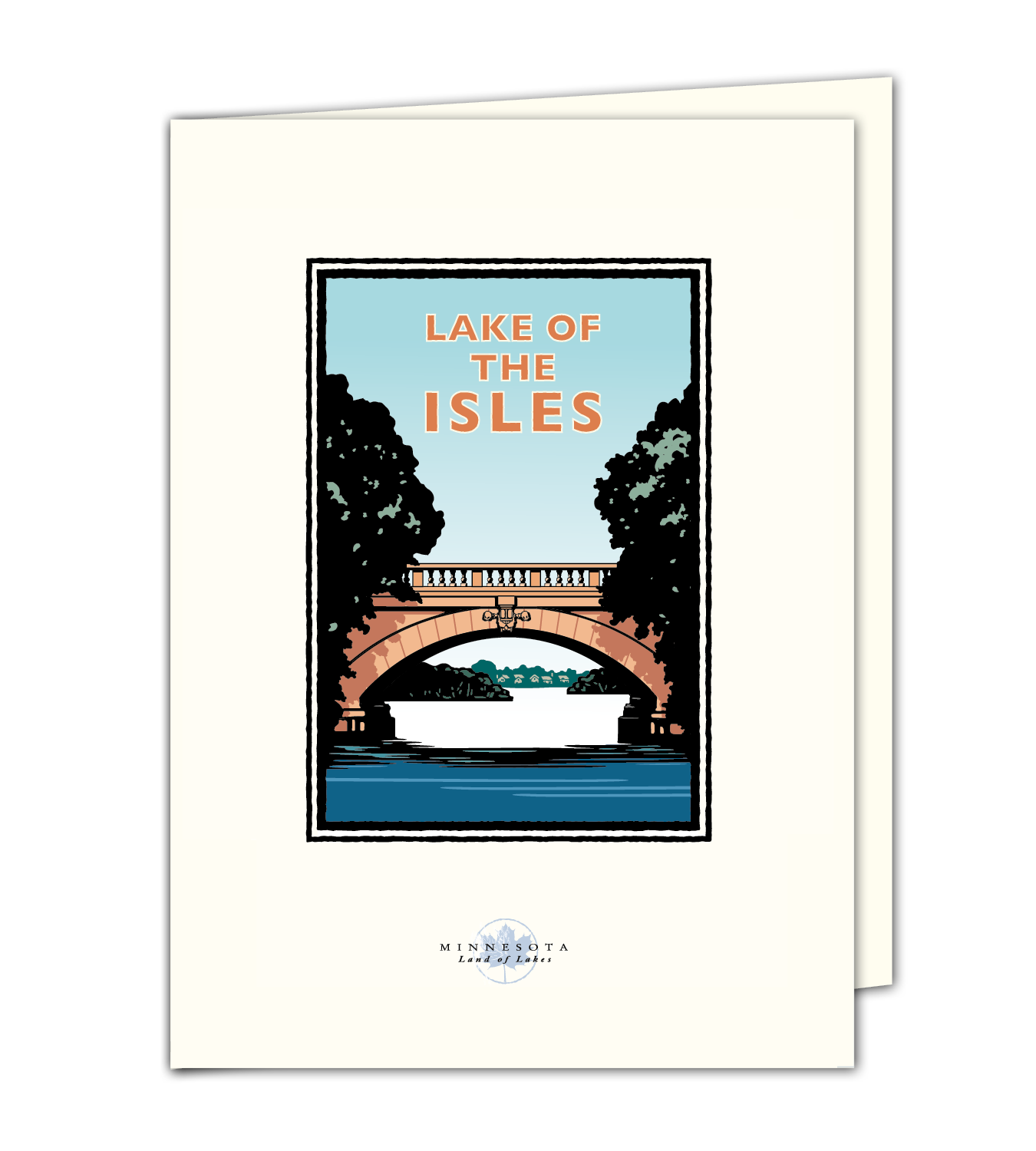 Landmark MN | Lake of the Isles Day Art Print